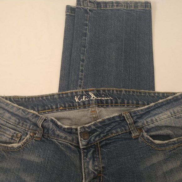 Kali Denim Jeans Med to Light Size 15 Jrs Boot Str - Picture 2 of 11